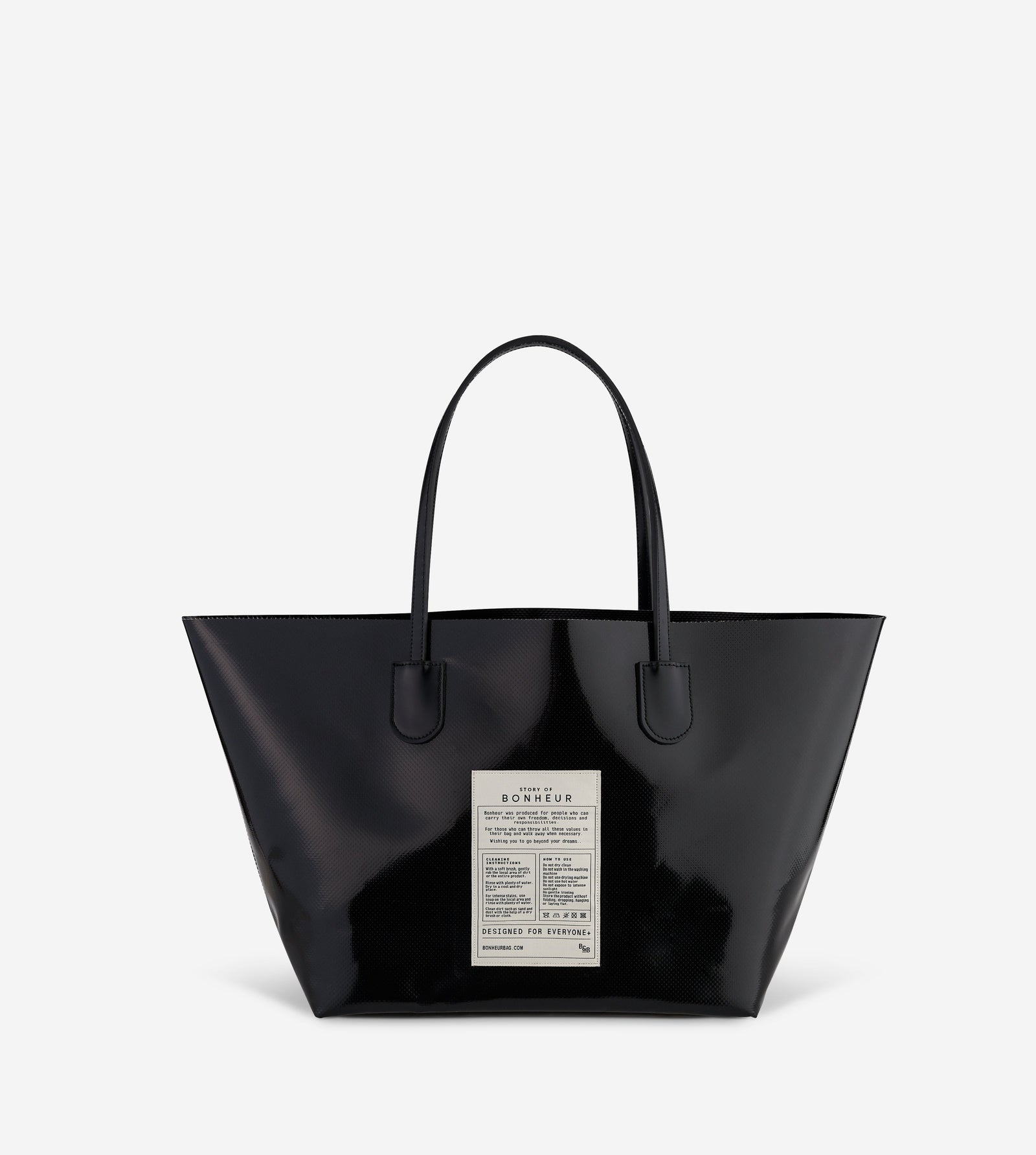 ★OVHEE★ Bonheur Tote Bag Black P00000QG Canvas Chocolate Malt Small Tote Bag – Bonheur Worldwide