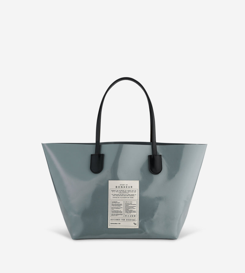 PolyPop Cool Gray Tote Bag