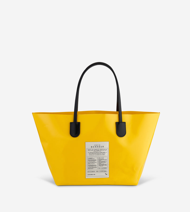 PolyPop Yellow Irıs Tote Bag