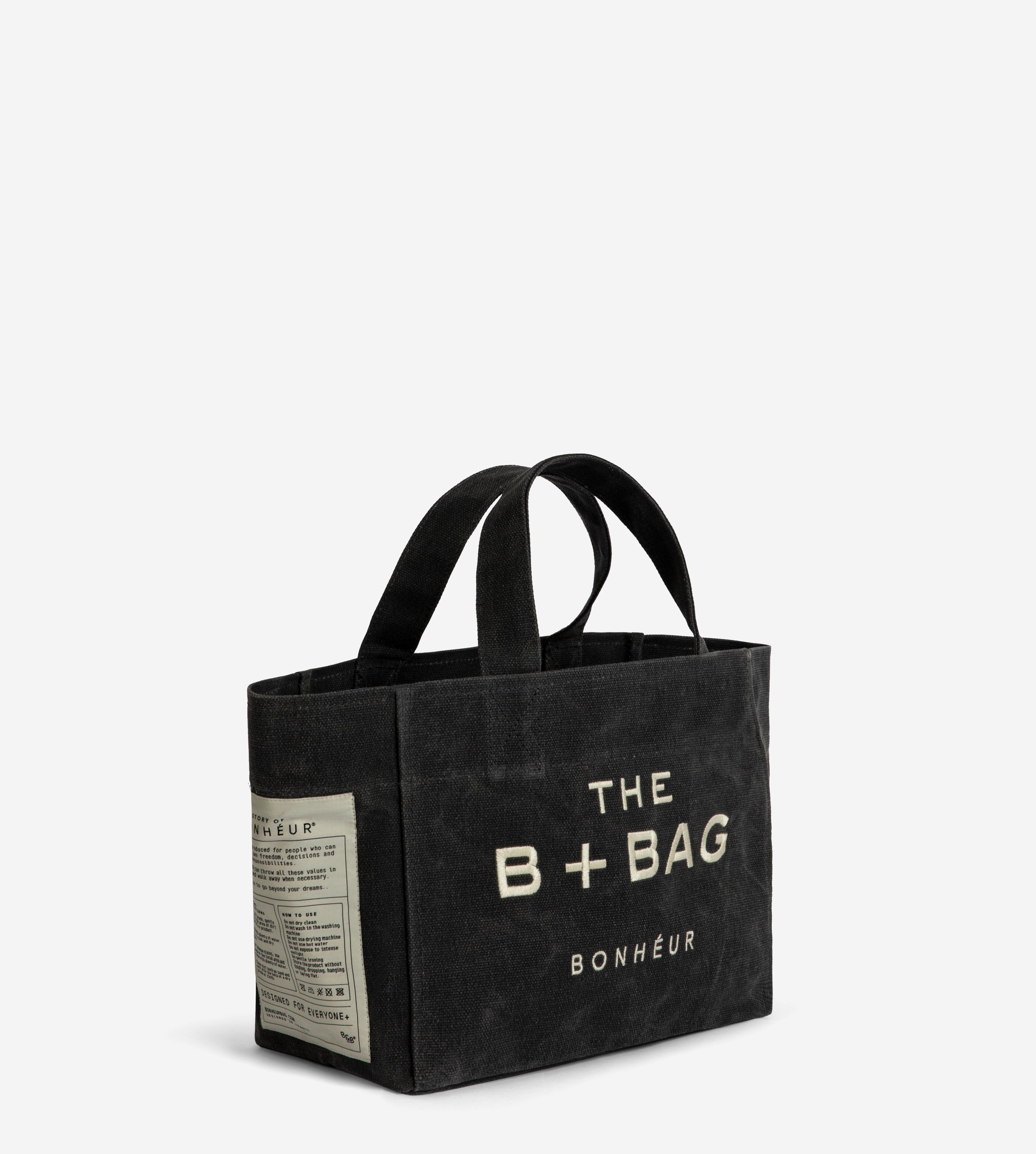 Canvas Parisian Night Small Tote Bag