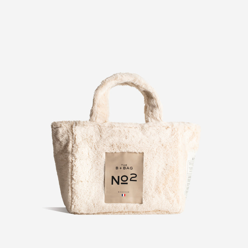 Fluffy Tote Bag - Sheep Beige