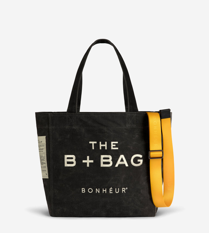 bonheur Canvas Parisian Night Medium Tote Bag